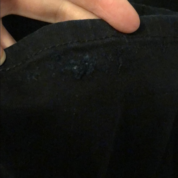 LAST CHANCE Level 99 Black Dahlia Flare Trouser Pant Jean - Picture 7 of 8